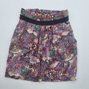 Staring At Stars Women Size Small Skirt Paper Bag Waist with pockets NWT